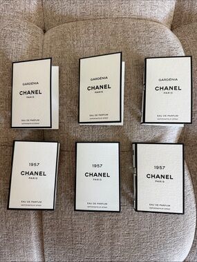 Chanel Gardenia and 1957 Sample Booklets